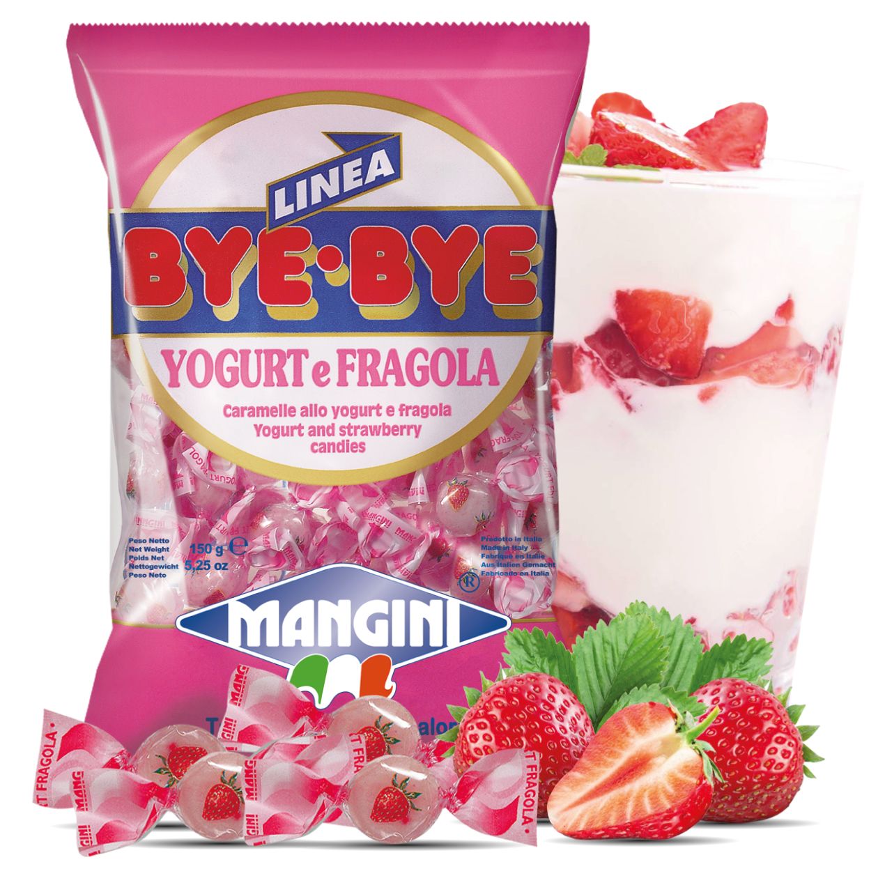 ByeBye Yogurt and Strawberry
