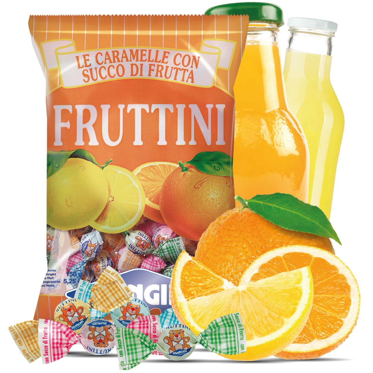 Fruit Mangini candies - Fruttini